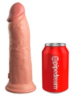 Naturdildo „8“ Dual Density Silicone Cock“ mit extra starkem Saugfuß