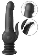 Vibrator „Pogo Thruster“ mit federndem Saugfuß