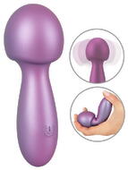 Massagestab „Flexible Mini Wand“ im Metallic-Glossy-Look