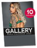 Pin-up Kalender „Gallery Girls 2025“ im 10er-Pack