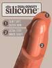 Naturdildo „8“ Dual Density Silicone Cock“ mit extra starkem Saugfuß