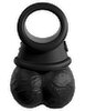 Penisring „The Crown Jewels – Vibrating Swinging Balls“ mit schwingenden Vibro-Hoden (295 g)