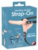 Umschnallvibrator „Vibrating Double Strap-On“, 15,7 cm, 8,8 cm