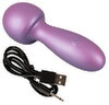 Massagestab „Flexible Mini Wand“ im Metallic-Glossy-Look