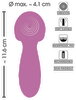 Massagestab „Flexible Mini Wand“ im Metallic-Glossy-Look