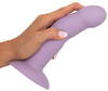 Vibrator „Heart Guy Purple“ mit herzförmigem Saugfuß