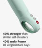 Stoßvibrator „Stronic G Forte“ mit G-Punkt-Spitze