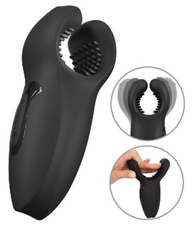 Masturbator „Man Wand“ mit Vibration und Knet-Massage