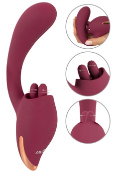 Vibrator mit innovativer Licking-Funktion für Klitoris