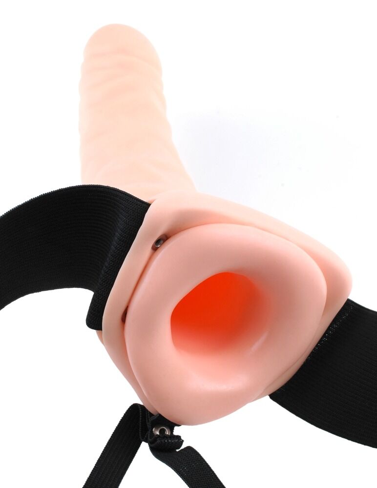 Umschnalldildo „8“ Hollow Strap-on“, unisex