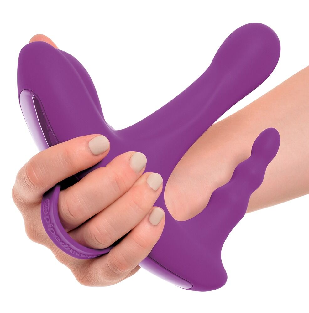 Vibrator „rock n’ ride“, Dreifach-Stimulation