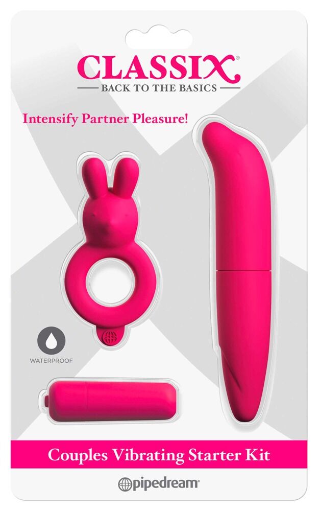 3-teiliges Toy-Set „Couples Vibrating Starter Kit“