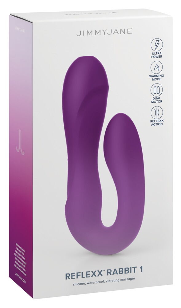 Doppelvibrator „Reflexx Rabbit 1“ mit Wärmefunktion