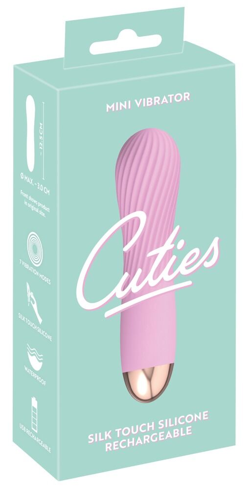 Vibrator „Cuties“, mit Reizrillen