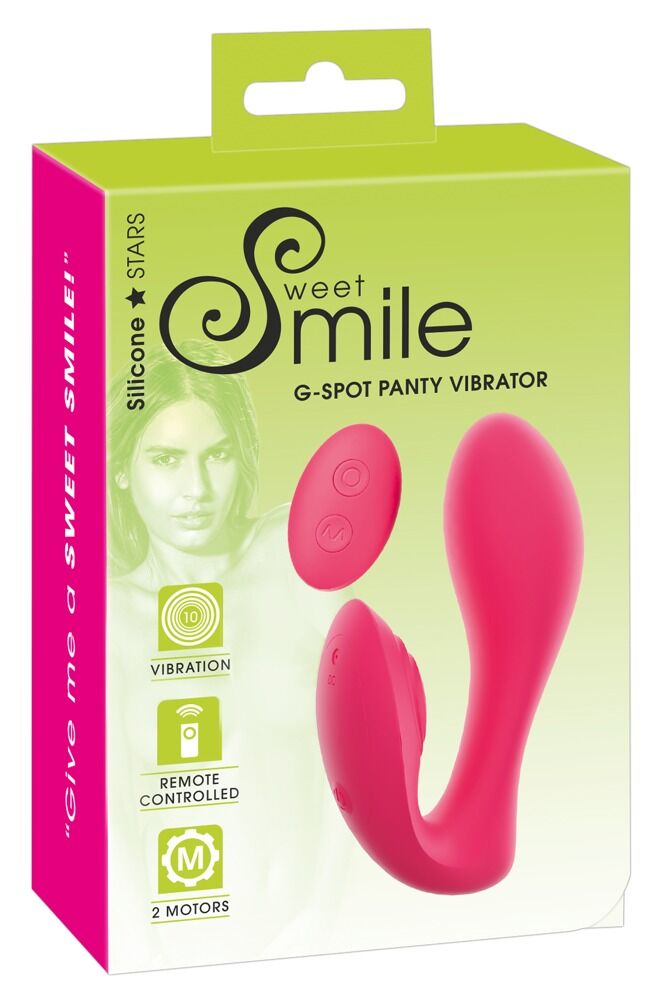 „G-Spot Panty Vibrator“ mit Fernbedienung, 2 x 10 Vibrationsmodi