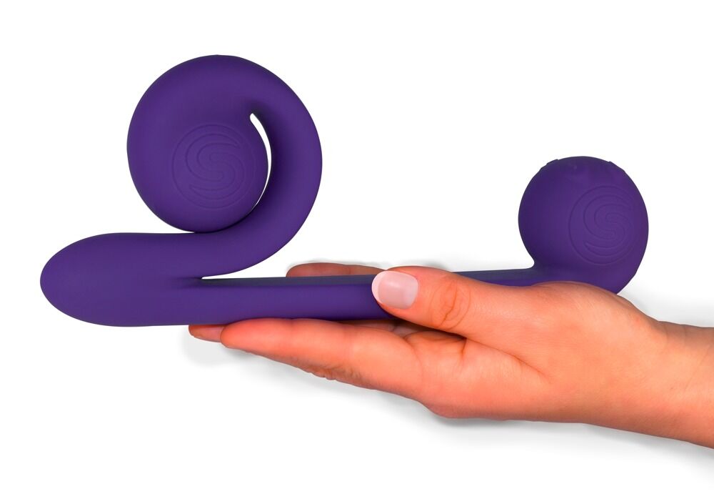 Vibrator „Snail Vibe“ mit 2 Motoren, je 5 Vibrationsmodi + 5 Geschwindigkeiten