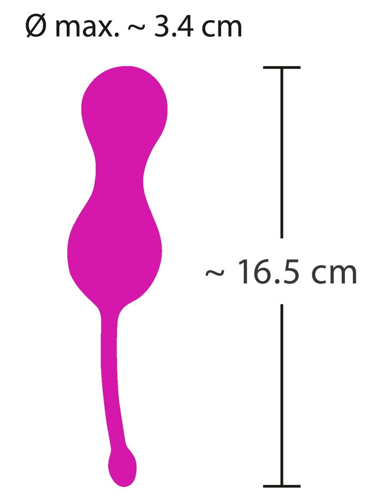 "RC Liebeskugeln" mit Vibration per Fernbedienung