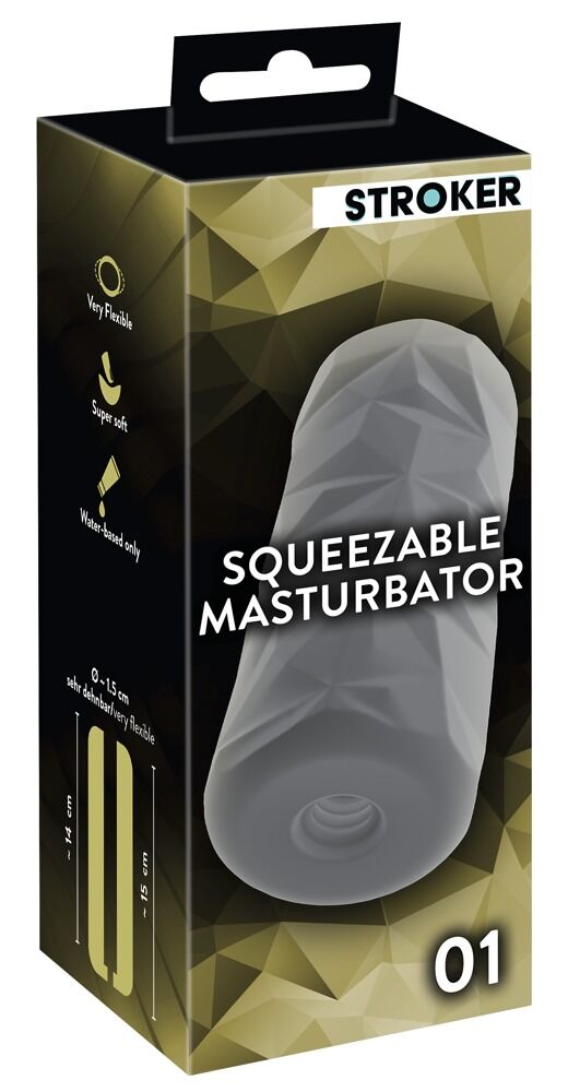 „Squeezable Masturbator“, innen mit Massagestruktur