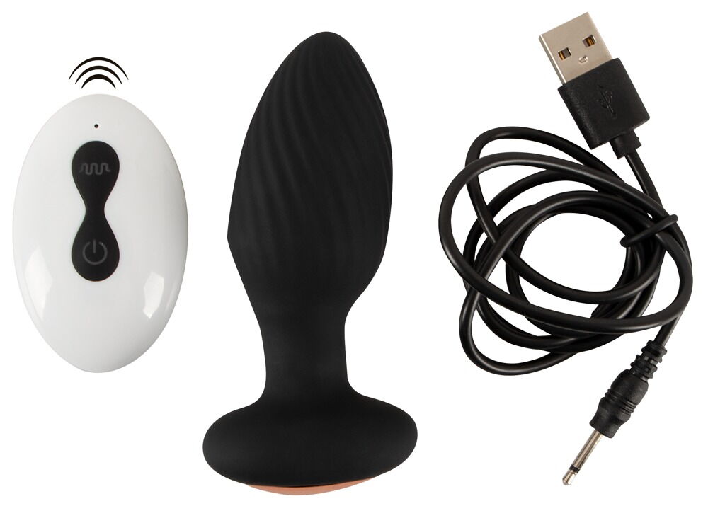 Vibro-Analplug „RC Rotating Butt Plug“ mit Fernbedienung