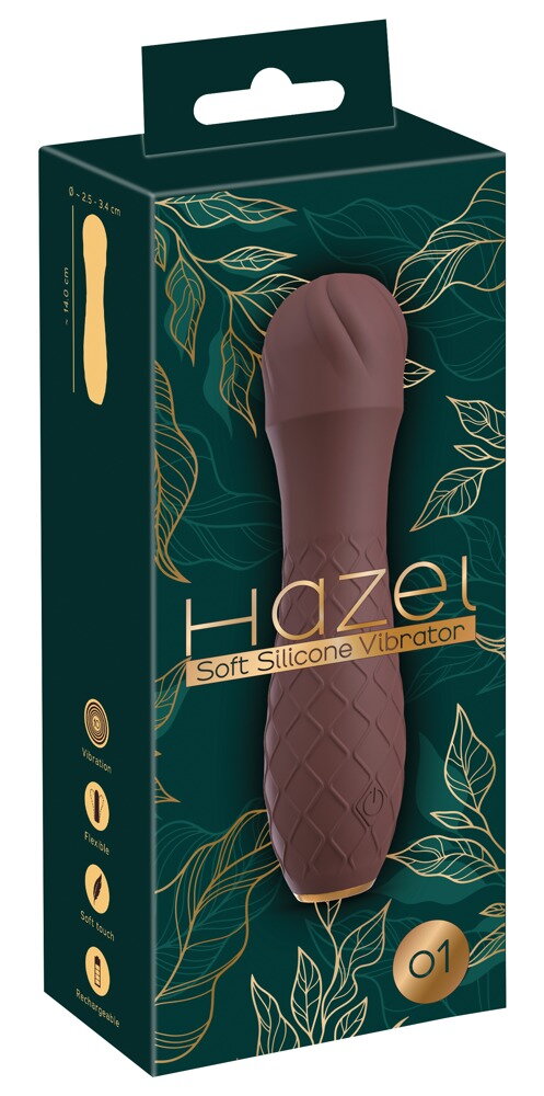 Vibrator „Hazel 01“ mit stimulierender Struktur