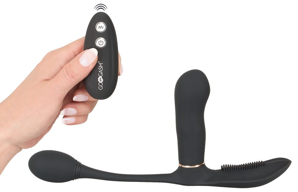 Vibrator „Pussy & Ass“, mit Fernbedienung