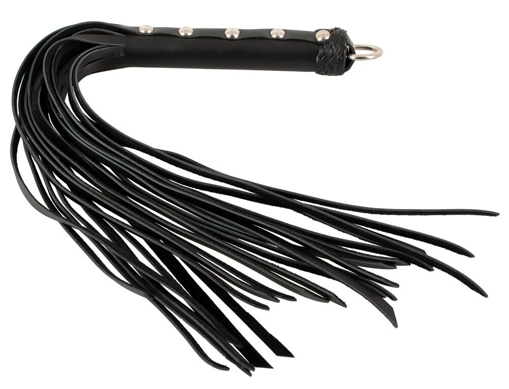 Peitsche „Flogger Beginner“ aus Leder, 52 cm