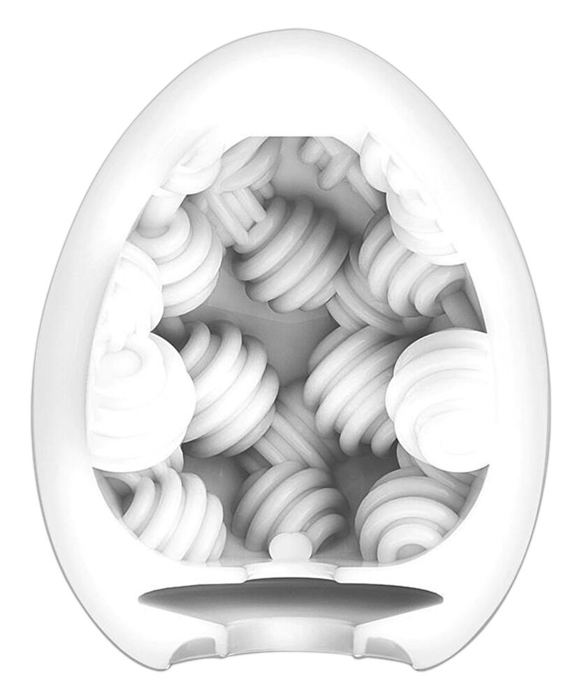 Masturbator „Egg Sphere“ mit Rillenkugel-Stimulationsstruktur