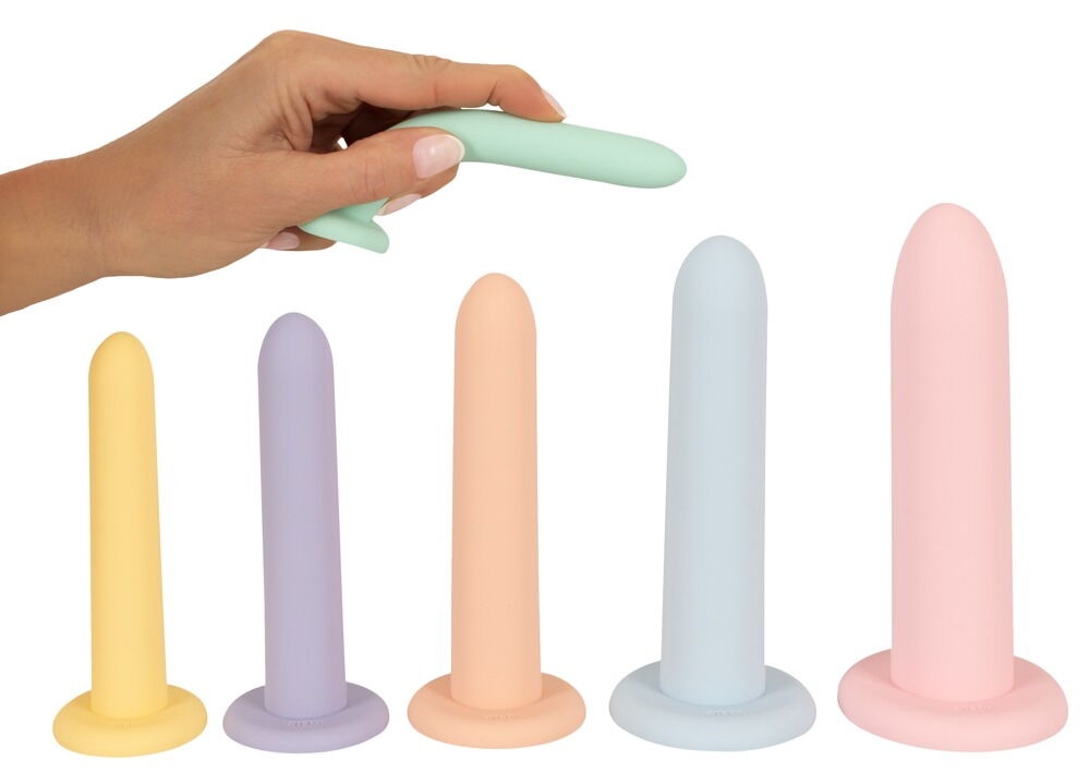 6-teiliges Dildo-Set „Six in a Row“, versch. Größen & Gewichte