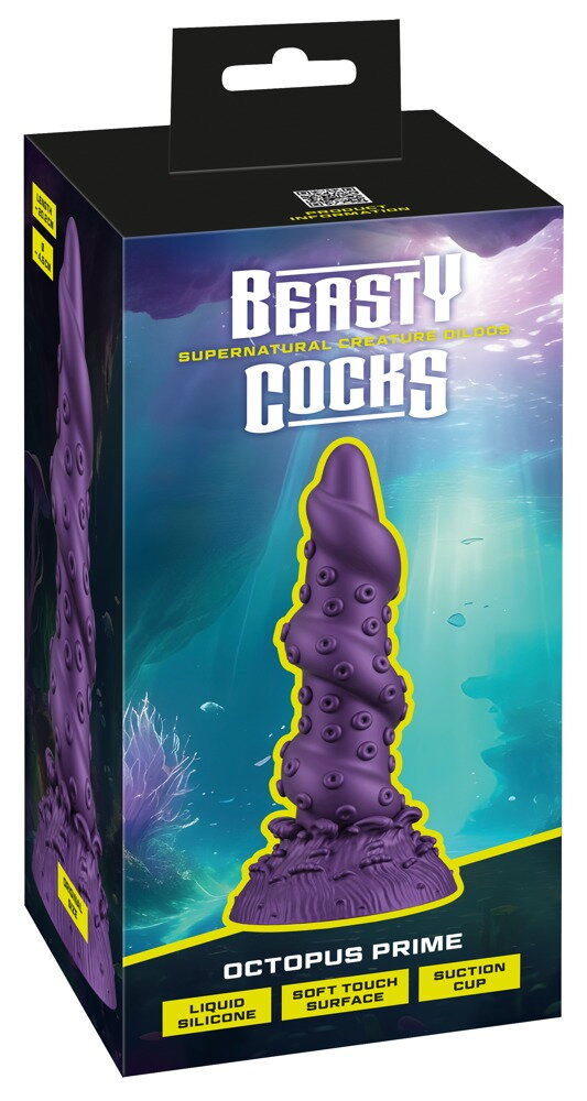 Dildo „Octopus Prime“ mit Saugfuß