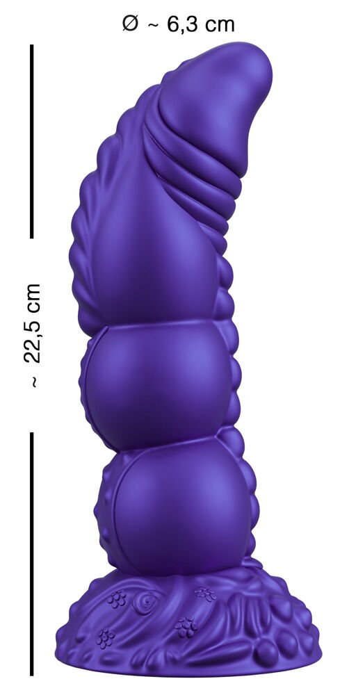 Dildo „Demon of Desire“ mit Saugfuß