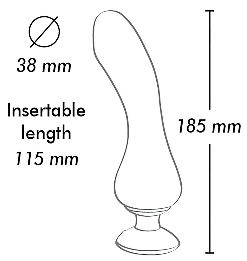 Vibrator „Sanya“ mit ergonomischem Griff