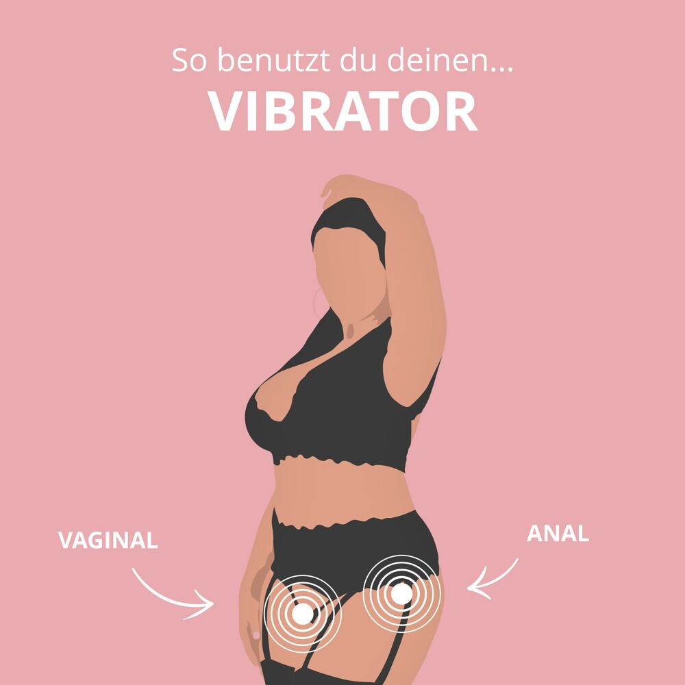 „Vibrator“ mit stufenloser Multispeed-Vibration