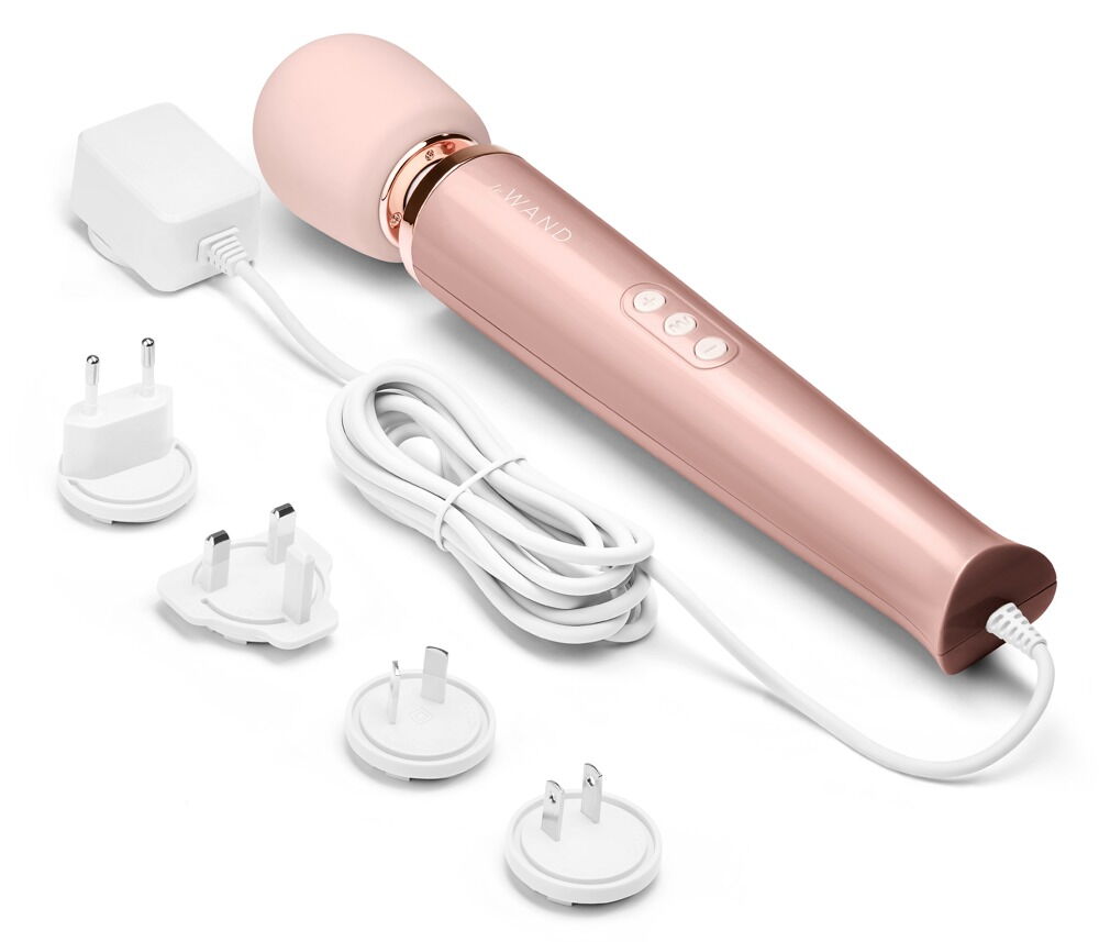 Massagestab „Powerful Plug-In Vibrating Massager“ mit 6 Vibrationsmodi in 10 Intensitäten