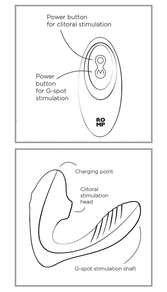 G-Zonen-Vibrator „Reverb“ mit Klitoris-Pulsator