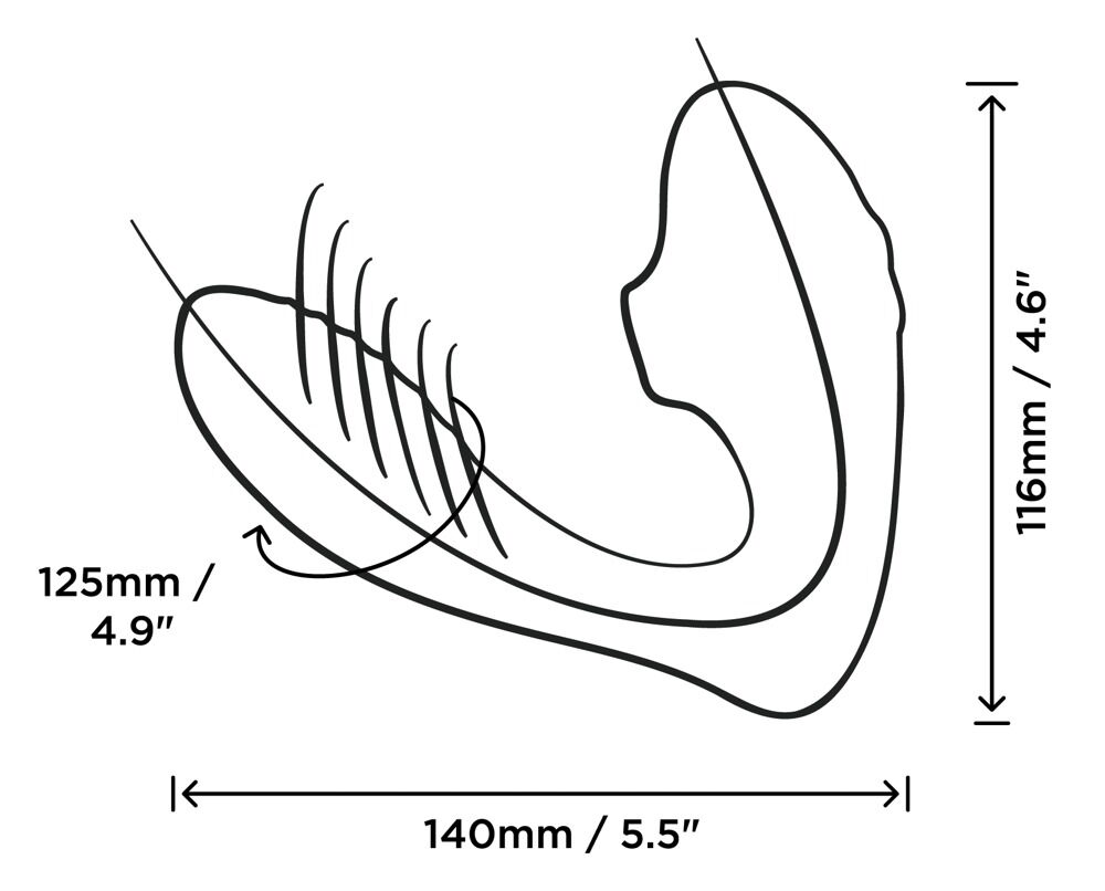 G-Zonen-Vibrator „Reverb“ mit Klitoris-Pulsator