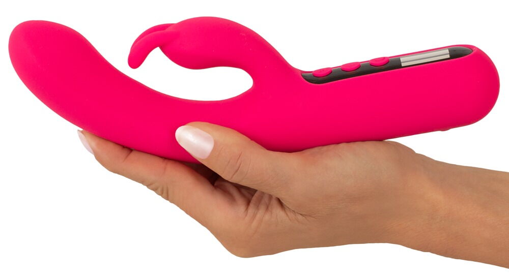 Rabbitvibrator „Pink Sunset“ mit Digital-Display