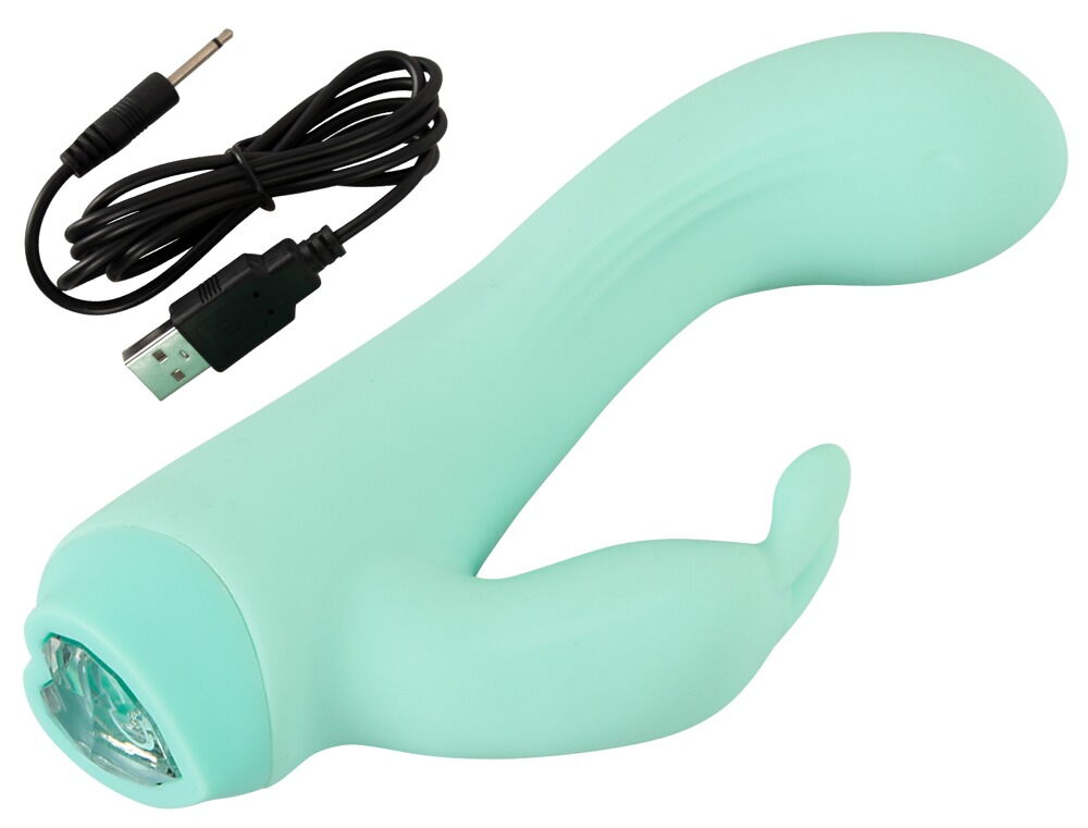 Rabbitvibrator „Mini“ mit starker tiefgehender Vibration (10 Modi)