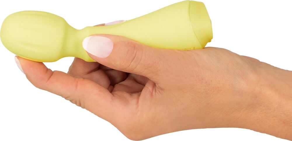 Minivibrator mit beweglichem Massagekopf