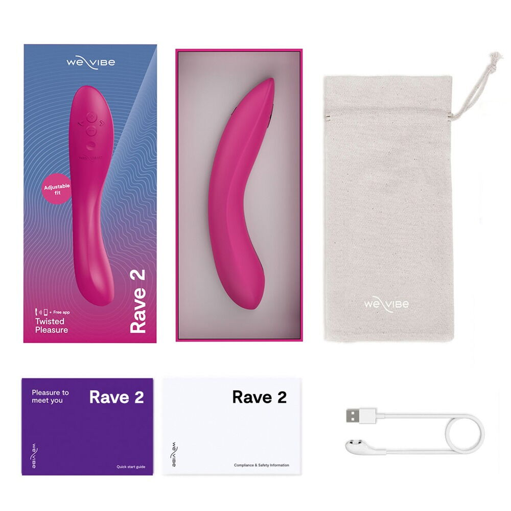 G-Punkt-Vibrator „Rave 2“ steuerbar per App und direkt am Toy