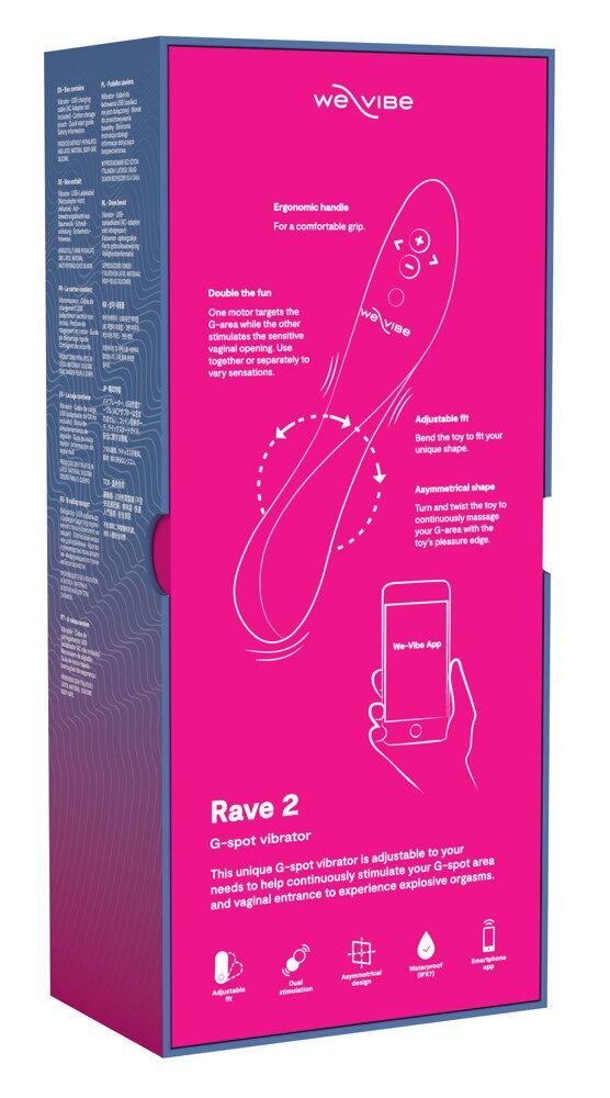 G-Punkt-Vibrator „Rave 2“ steuerbar per App und direkt am Toy