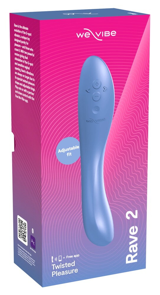 G-Punkt-Vibrator „Rave 2“ steuerbar per App und direkt am Toy