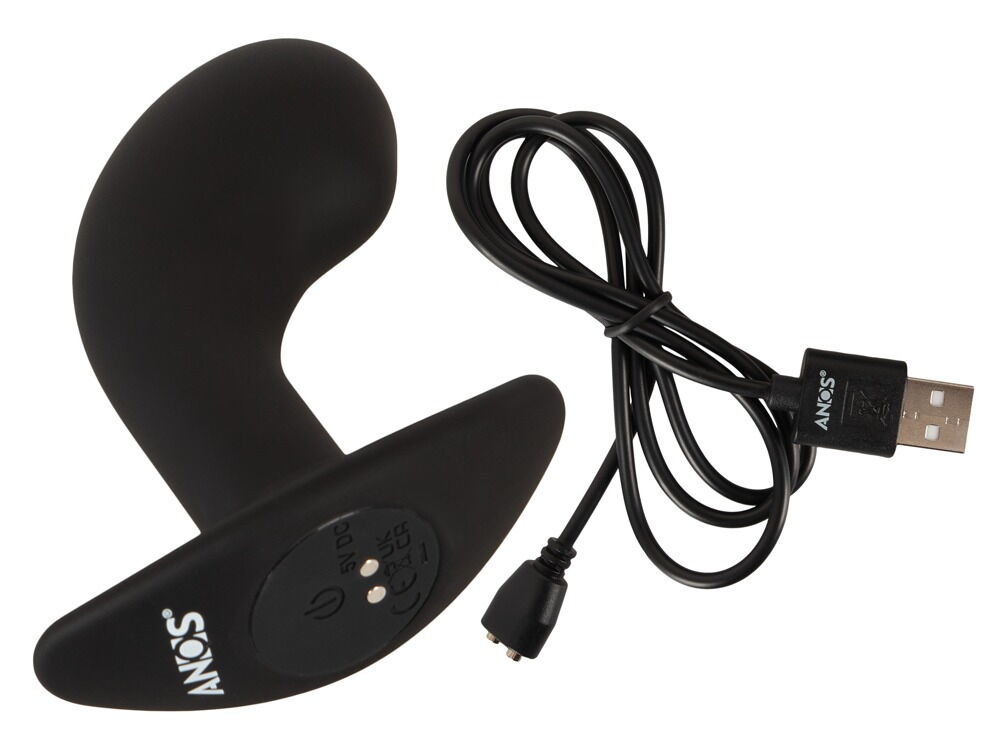 Analvibrator mit Prostata-Massagekopf