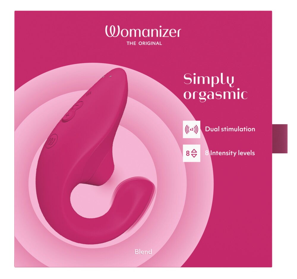 Pulsator „Womanizer BLEND“ mit G-Punkt-Vibrator