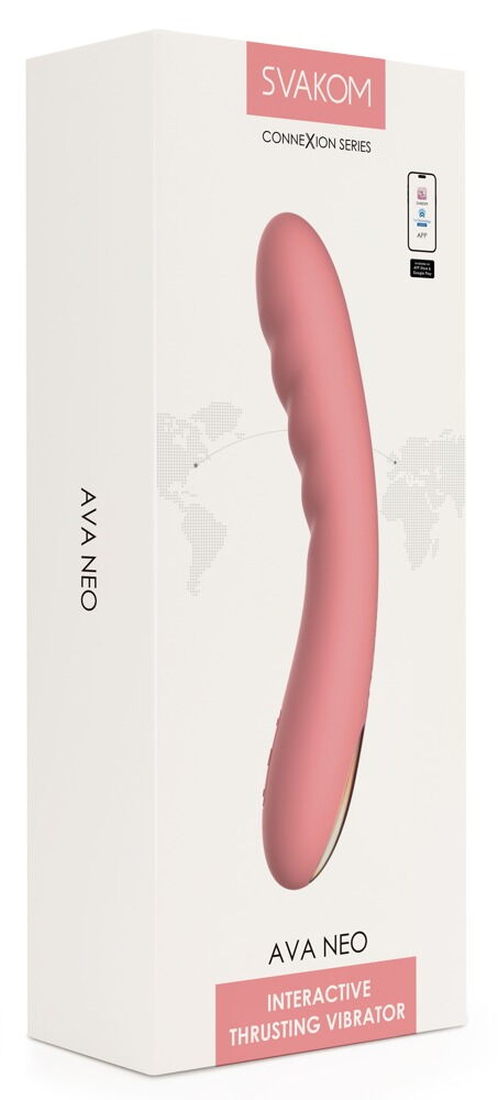 Stoßvibrator „Ava Neo“ auch per App steuerbar